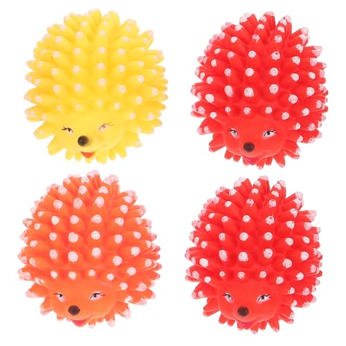 GREENADSCAPE 4er Satz Hundefutter Spielzeug Igelform Interaktives Hundespielzeug Quietschspielzeug Für Welpen Innenbereich Haustierbedarf GREENADSCAPE 4er Satz Hundefutter Spielzeug Igelform Interaktives Hundespielzeug Quietschspielzeug Für Welpen Innenbereich Haustierbedarf von GREENADSCAPE