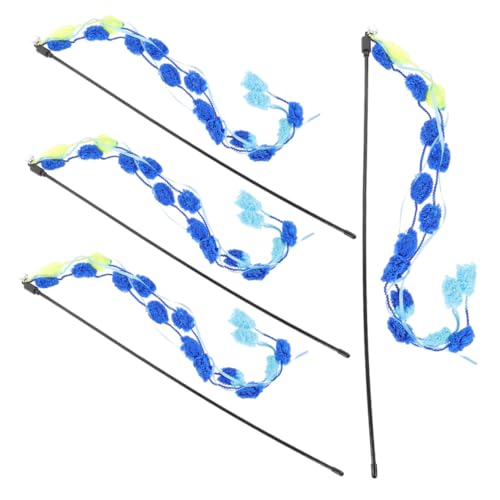 GREENADSCAPE 4stücke Interaktives Katzenspielzeug Bunter Katzenangel-Stick Für Indoor-Katzen Langlebig Und Unterhaltsam Fördert Spielspaß Und Beschäftigung Zur Stressbewältigung GREENADSCAPE 4stücke Interaktives Katzenspielzeug Bunter Katzenangel-Stick Für Indoor-Katzen Langlebig Und Unterhaltsam Fördert Spielspaß Und Beschäftigung Zur Stressbewältigung von GREENADSCAPE