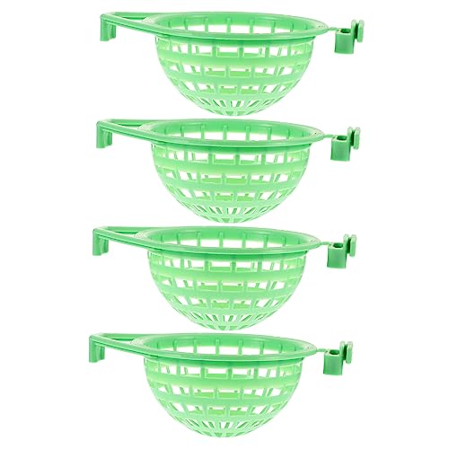 GREENADSCAPE 4 Stücke Grün Kunststoff Papagei Nistkasten Sittich Käfig Nest Für Vögel Liefert GREENADSCAPE 4 Stücke Grün Kunststoff Papagei Nistkasten Sittich Käfig Nest Für Vögel Liefert von GREENADSCAPE