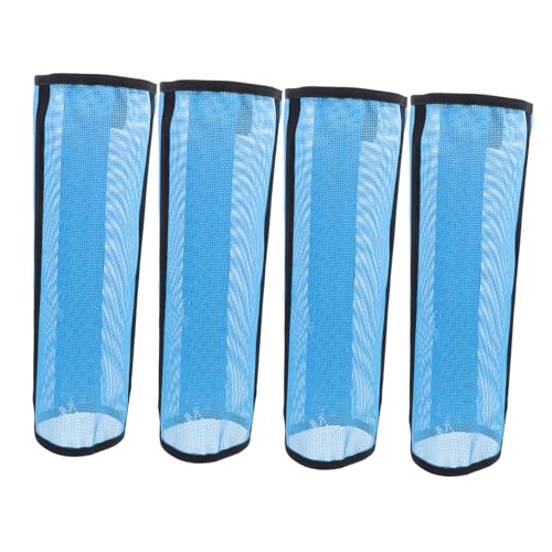 GREENADSCAPE 4 Stück Pferdefliegenstiefel Pferdeschuh Bremsenspray Beinbandagen Für Pferde Pferdenetzstiefel Polyester Blue GREENADSCAPE 4 Stück Pferdefliegenstiefel Pferdeschuh Bremsenspray Beinbandagen Für Pferde Pferdenetzstiefel Polyester Blue von GREENADSCAPE