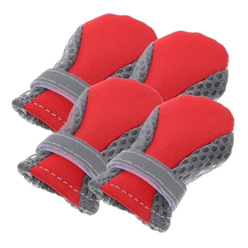 GREENADSCAPE 4er Satz Atmungsaktive Hundeschuhe rutschfeste Schutzschuhe Für Haustiere Geeignet Für Outdoor-aktivitäten Mit Hund GREENADSCAPE 4er Satz Atmungsaktive Hundeschuhe rutschfeste Schutzschuhe Für Haustiere Geeignet Für Outdoor-aktivitäten Mit Hund von GREENADSCAPE
