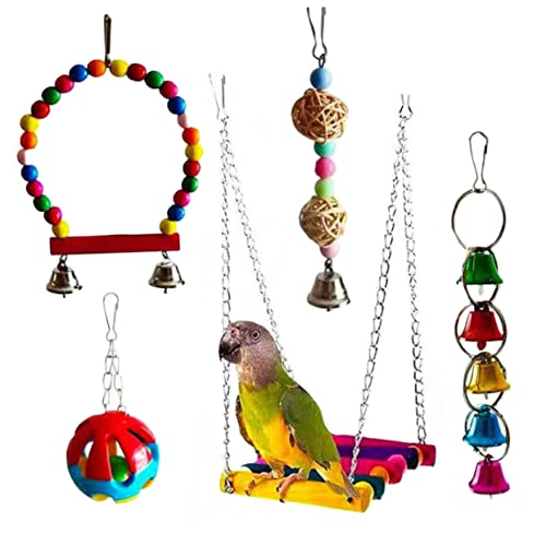 GREENADSCAPE 5pcs Vogel Beißen Spielzeug Set Papagei Kauen Spielzeug Pet Supplies Natürliche Material Vogel Intelligenz Entwicklung GREENADSCAPE 5pcs Vogel Beißen Spielzeug Set Papagei Kauen Spielzeug Pet Supplies Natürliche Material Vogel Intelligenz Entwicklung von GREENADSCAPE