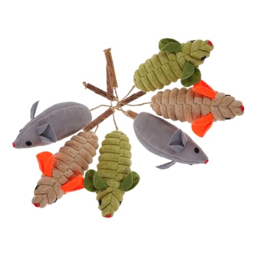 GREENADSCAPE 6St Katzenminze Spielzeug interaktives katzenspielzeug Interactive cat Toy Spielzeugmaus für Katzen Katzenspielzeug für Wohnungskatzen Cartoon-Katzenspielzeug Katzenspielzeug GREENADSCAPE 6St Katzenminze Spielzeug interaktives katzenspielzeug Interactive cat Toy Spielzeugmaus für Katzen Katzenspielzeug für Wohnungskatzen Cartoon-Katzenspielzeug Katzenspielzeug von GREENADSCAPE