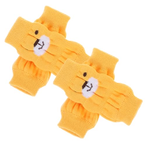 GREENADSCAPE 2 Sets Beinwärmer Für Katzen Und Hunde Socken Leggings Muster Beinstulpen Elastisch Nicht Warm Größe L 4 Stück X 2 von GREENADSCAPE