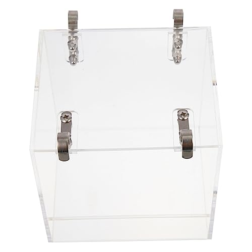 GREENADSCAPE Garten Vogelbad Vogel Badebox Für Transparente Duschbox Für Papageien Und Andere Ideal Als Badebecken Im Käfig Und Acrylkonstruktion Einfache Reinigung Und GREENADSCAPE Garten Vogelbad Vogel Badebox Für Transparente Duschbox Für Papageien Und Andere Ideal Als Badebecken Im Käfig Und Acrylkonstruktion Einfache Reinigung Und von GREENADSCAPE