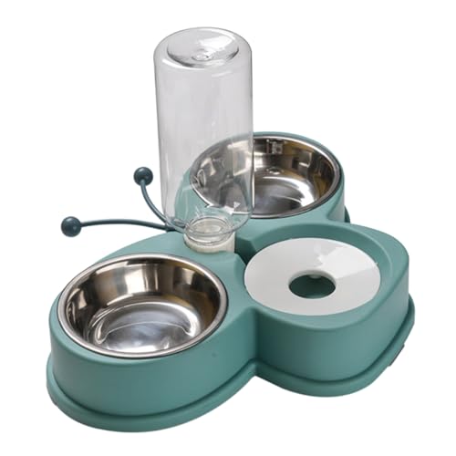 GREENADSCAPE Wasserspender Für Hunde rutschfeste Unterseite Multifunktions Tränke Für Haustiere Transparente Flasche Leicht Reinigbar GREENADSCAPE Wasserspender Für Hunde rutschfeste Unterseite Multifunktions Tränke Für Haustiere Transparente Flasche Leicht Reinigbar von GREENADSCAPE
