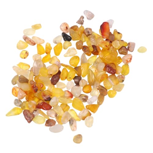 GREENADSCAPE 200g Gelbe Irreguläre Kieselsteine Dekorative Steine Für Blumentöpfe Und Aquarien Natürliche Polierte Gravels Für Terrarien Und Wasserpflanzen-Dekoration GREENADSCAPE 200g Gelbe Irreguläre Kieselsteine Dekorative Steine Für Blumentöpfe Und Aquarien Natürliche Polierte Gravels Für Terrarien Und Wasserpflanzen-Dekoration von GREENADSCAPE