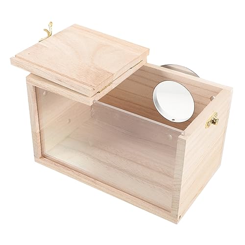 GREENADSCAPE Nymphensittich Nistkasten Vogel Nisten Holz Sittich Lebensraum Vogel Zucht Box Für Garten GREENADSCAPE Nymphensittich Nistkasten Vogel Nisten Holz Sittich Lebensraum Vogel Zucht Box Für Garten von GREENADSCAPE