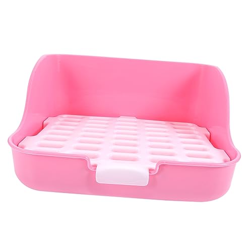 GREENADSCAPE Kaninchentoilette Groß Tierkäfig Meerschweinchentoilette Kleintiertoilette Töpfchentrainer Für Tiertoiletten Haushaltstoilette Für Haustiere von GREENADSCAPE