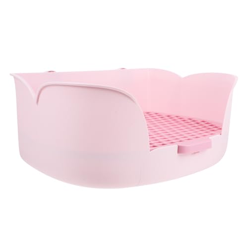 GREENADSCAPE Box Katzentoilette Kleintiertoilette Haushalts Haustiertoilette Haustierkäfigtoilette Für Katzen Kleintiertoilette Meerschweinchengehege Tiertoilette Becken Kunststoff von GREENADSCAPE