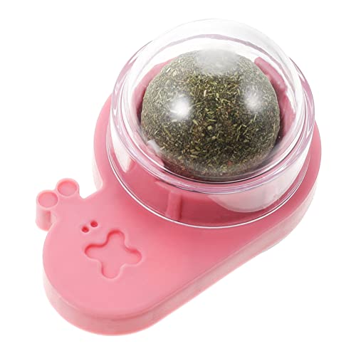GREENADSCAPE Interaktiver Katzenminze Ball Für Katzen Rotierendes Katzenspielzeug Zahngesundheit Und Spielaktivität Effektive Mundpflege Für Ihr Haustier Für Drinnen GREENADSCAPE Interaktiver Katzenminze Ball Für Katzen Rotierendes Katzenspielzeug Zahngesundheit Und Spielaktivität Effektive Mundpflege Für Ihr Haustier Für Drinnen von GREENADSCAPE