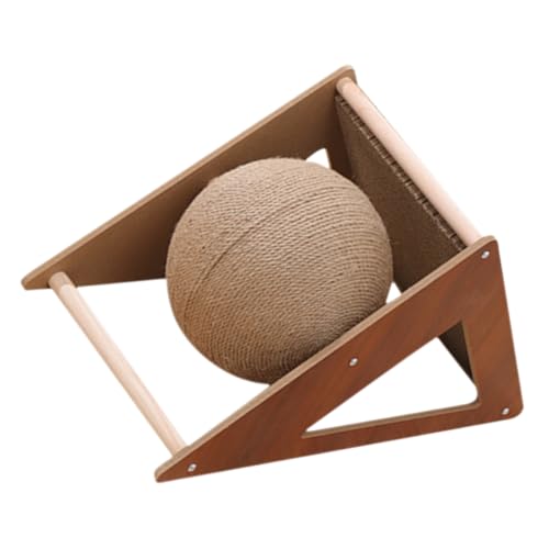 GREENADSCAPE Katzenkratzbaum für Kätzchen Kratzbrett aus Karton Spielzeug für Hauskatzen Kratzspielzeug für Kätzchen Haustierzubehör dreieckiges Kratzbrett GREENADSCAPE Katzenkratzbaum für Kätzchen Kratzbrett aus Karton Spielzeug für Hauskatzen Kratzspielzeug für Kätzchen Haustierzubehör dreieckiges Kratzbrett von GREENADSCAPE