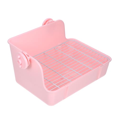 GREENADSCAPE Etagenhäschen Toilette Hasentöpfchen für den täglichen Gebrauch Kaninchen-Zubehör Hamster klo kaninchentoilette Hasentoilette aus Plastik abnehmbares Häschen-Töpfchen Rosa GREENADSCAPE Etagenhäschen Toilette Hasentöpfchen für den täglichen Gebrauch Kaninchen-Zubehör Hamster klo kaninchentoilette Hasentoilette aus Plastik abnehmbares Häschen-Töpfchen Rosa von GREENADSCAPE