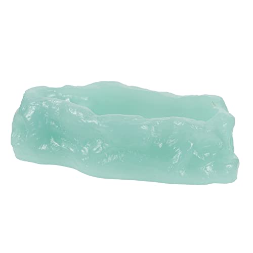 GREENADSCAPE Reptile Water Dish Nachtleuchtende Wasserschale Für Reptilien Futter Und Trinknapf Für Schildkröten Eidechsen Frösche Und Einfach Zu Reinigen Langlebig Resin Material von GREENADSCAPE