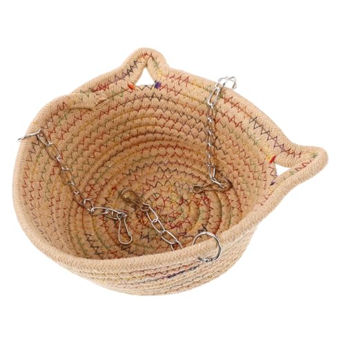 GREENADSCAPE Hängematte Für Haustiere, Zum Aufhängen, Meerschweinchenbett, Meerschweinchenversteck, Frettchenspielzeug Und Zubehör, Hamsterzubehör, Hamsterhängematte, Entzückende von GREENADSCAPE