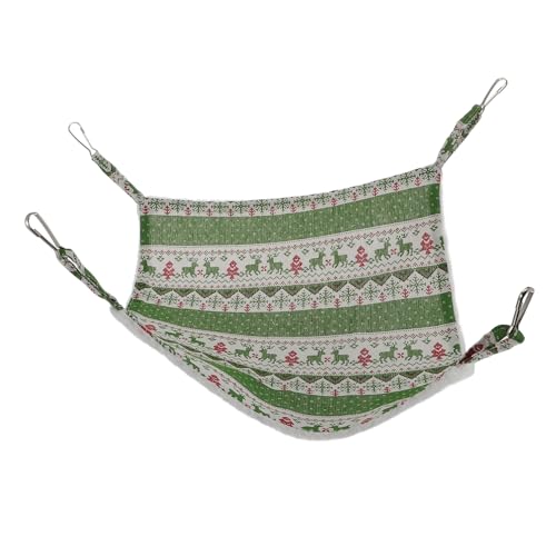 GREENADSCAPE Hamsterhängematte Aus Baumwolle Schlafbett Für Hamsterkäfig Bequeme Hängematte Für Kleintiere Robust Und Atmungsaktiv von GREENADSCAPE