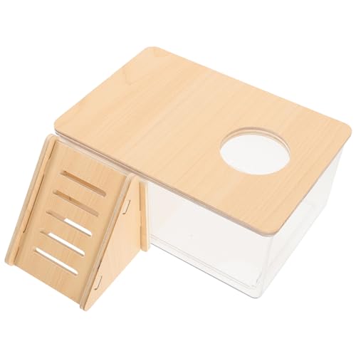 GREENADSCAPE Hamster Badezimmer Lebewesen Hamster Toilette Kleintier Badezimmer Klares Hamster Badezimmer Rennmaus Badewanne Kleintiere Duschraum Hamster Zubehör Hamster GREENADSCAPE Hamster Badezimmer Lebewesen Hamster Toilette Kleintier Badezimmer Klares Hamster Badezimmer Rennmaus Badewanne Kleintiere Duschraum Hamster Zubehör Hamster von GREENADSCAPE