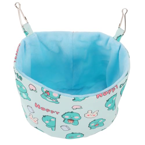 GREENADSCAPE Warmbett Für Kleintiere Versteck Zum Aufhängen Hängematte Für Hamster Und Eichhörnchen Käfigzubehör Mit Warmer Funktion von GREENADSCAPE