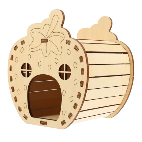 GREENADSCAPE Haustier-hamsterversteck Aus Holz Kleintierhaus Mit Leiter Sicher Und Komfortabel von GREENADSCAPE