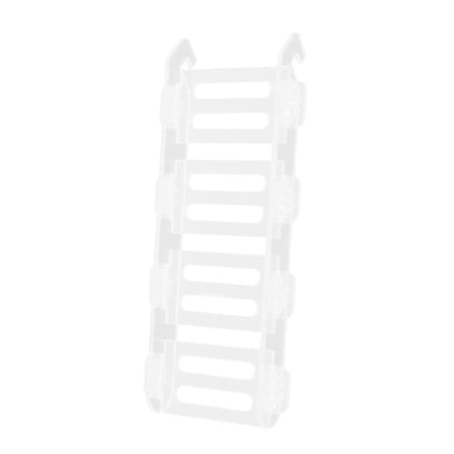 GREENADSCAPE Transparente Hamsterleiter Acryl Klettern Spielzeug Für Kleine Haustiere Hamsterkäfig Zubehör Leiterspielzeug Installieren von GREENADSCAPE