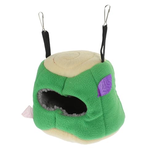 GREENADSCAPE Hängematte Für Vögel Winterfreundliches Halbgeschlossenes Nest Für Papageien Und Kleintiere Atmungsaktiv Und Gemütlich Für Spiel Und Im Käfig von GREENADSCAPE