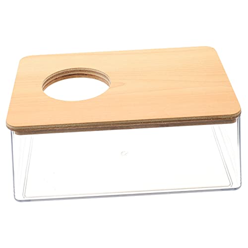 GREENADSCAPE Hamster Sandbad Container Transparente Multifunktionale Badewanne Für Kleine Haustiere Als Toilette Und Sandbad Nutzbar Atmungsaktiv Und Pflegeleicht GREENADSCAPE Hamster Sandbad Container Transparente Multifunktionale Badewanne Für Kleine Haustiere Als Toilette Und Sandbad Nutzbar Atmungsaktiv Und Pflegeleicht von GREENADSCAPE