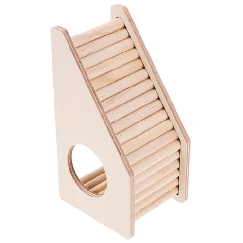 GREENADSCAPE Sichere Robuste Hamsterleiter Aus Holz Kletterspielzeug Für Kleintiere Chinchilla-Spielzeug Leiter Für Haustierkäfige von GREENADSCAPE