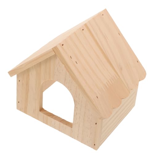 GREENADSCAPE Holz Hamsterhaus Kleintierversteck Für Hamster Zwerghamster Und Rennmäuse Stabil Und Langlebig Für Ruhe Und Spielplatz Geeignet Für Kleinen Haustiere GREENADSCAPE Holz Hamsterhaus Kleintierversteck Für Hamster Zwerghamster Und Rennmäuse Stabil Und Langlebig Für Ruhe Und Spielplatz Geeignet Für Kleinen Haustiere von GREENADSCAPE