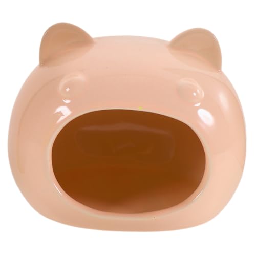 GREENADSCAPE Hamsterversteck Aus Keramik Gemütliches Schlafhaus Für Kleine Haustiere Kühlend Und Komfortabel von GREENADSCAPE