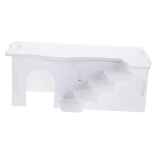GREENADSCAPE Hamsterversteck Aus Kunststoff Meerschweinchen Spielzeug Hamsterhaus Mit Leiter Haustierspielzeug Zum Trainieren Und Verstecken GREENADSCAPE Hamsterversteck Aus Kunststoff Meerschweinchen Spielzeug Hamsterhaus Mit Leiter Haustierspielzeug Zum Trainieren Und Verstecken von GREENADSCAPE