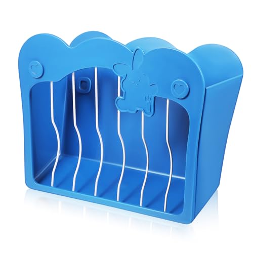 GREENADSCAPE Hasengrasständer Futterspender Für Kaninchen Futterhäuschen Für Kaninchen Futterstelle Für Kaninchen Hasenfutter Meerschweinchenhalter Kleintierbedarf Häschen-Feeder Blue Plastik GREENADSCAPE Hasengrasständer Futterspender Für Kaninchen Futterhäuschen Für Kaninchen Futterstelle Für Kaninchen Hasenfutter Meerschweinchenhalter Kleintierbedarf Häschen-Feeder Blue Plastik von GREENADSCAPE