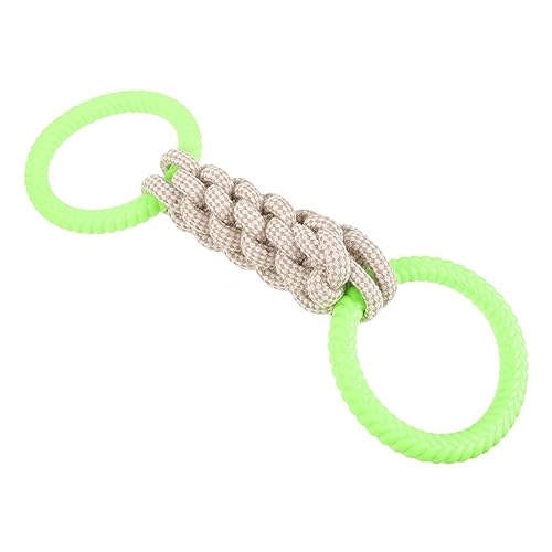 GREENADSCAPE Interaktives Kauspielzeug für Hunde Baumwollseil Zerrspielzeug für große Hunde Hundequietscher für draußen und drinnen GREENADSCAPE Interaktives Kauspielzeug für Hunde Baumwollseil Zerrspielzeug für große Hunde Hundequietscher für draußen und drinnen von GREENADSCAPE