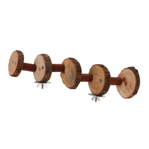GREENADSCAPE Holz-kletterleiter Für Kleintiere Robust Und Langlebig Für Hamster Wellensittiche Co Sicheres Spielzeug Für Käfige Fördert Bewegung Und Freude GREENADSCAPE Holz-kletterleiter Für Kleintiere Robust Und Langlebig Für Hamster Wellensittiche Co Sicheres Spielzeug Für Käfige Fördert Bewegung Und Freude von GREENADSCAPE
