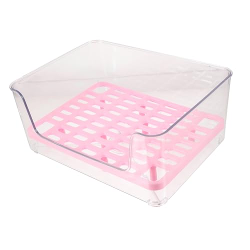 GREENADSCAPE Katzentoilette mit hohen Seiten Haustier-Urinal Töpfchen für Katzen tragbare Reisebox Spritzschutz leicht zu reinigen und wiederverwendbar GREENADSCAPE Katzentoilette mit hohen Seiten Haustier-Urinal Töpfchen für Katzen tragbare Reisebox Spritzschutz leicht zu reinigen und wiederverwendbar von GREENADSCAPE