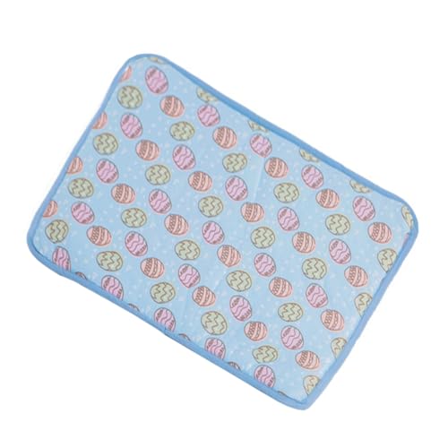 GREENADSCAPE Haustier kühle Unterlage haustierbett pet Bed Hundekühlkissen Haustiermatte Welpenkühlung Schlafmatte für Hunde Sommerunterlage für Katzen Kühlkissen für Haustiere Stoff Blue GREENADSCAPE Haustier kühle Unterlage haustierbett pet Bed Hundekühlkissen Haustiermatte Welpenkühlung Schlafmatte für Hunde Sommerunterlage für Katzen Kühlkissen für Haustiere Stoff Blue von GREENADSCAPE