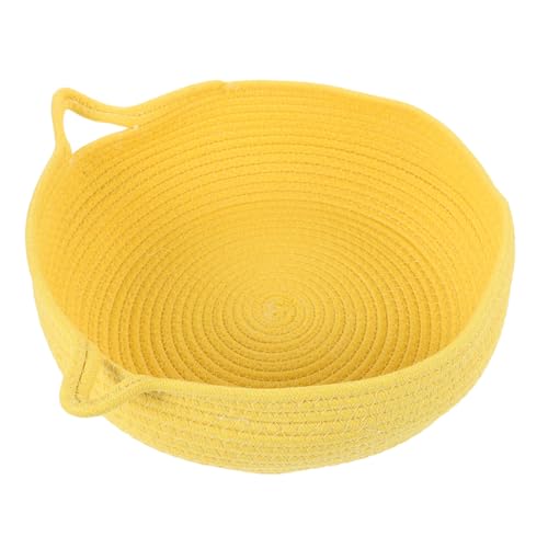 GREENADSCAPE Haustierbett Katzenbett-Donut Katzenbett Rund Schlafbett Für Katzen Korb Für Katzenbetten Haustier-schlafbett Schlafhaus Für Katzen Winterliches Katzennest Katzenwiege Baumwollseil GREENADSCAPE Haustierbett Katzenbett-Donut Katzenbett Rund Schlafbett Für Katzen Korb Für Katzenbetten Haustier-schlafbett Schlafhaus Für Katzen Winterliches Katzennest Katzenwiege Baumwollseil von GREENADSCAPE
