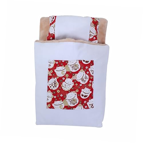 GREENADSCAPE Hundematte Tierhütte Hundebett Tierbett Hundematratze Waschbar Warm Japanisches Design Für Haustiere Ausruhen Schlafen Spielen von GREENADSCAPE