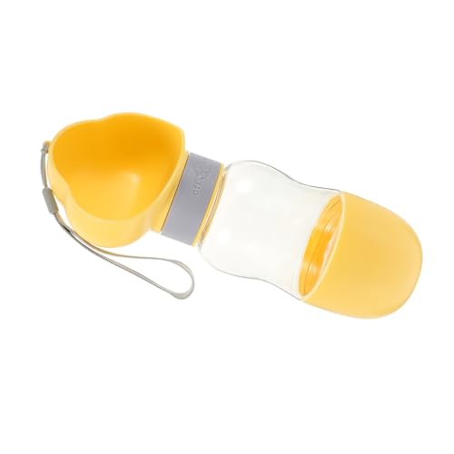 GREENADSCAPE Hundewasserflasche Tragbare Hundetrinkflasche Für Unterwegs Auslaufsicherer Wasserspender Für Haustiere Leicht Und Kompakt Für Reisen von GREENADSCAPE
