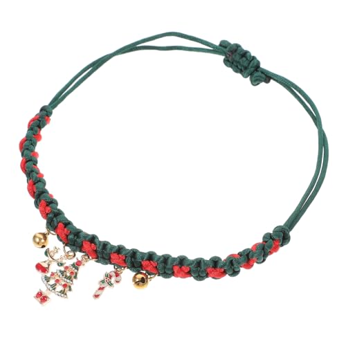 GREENADSCAPE Haustierhalsband Katzenhalsband mit Glocke weihnachtshundehalsband Weihnachtsdeko Katzenhalsband mit Schleife Urlaub Haustierhalsbänder Hund Weihnachtsfliege Geflochtenes Seil GREENADSCAPE Haustierhalsband Katzenhalsband mit Glocke weihnachtshundehalsband Weihnachtsdeko Katzenhalsband mit Schleife Urlaub Haustierhalsbänder Hund Weihnachtsfliege Geflochtenes Seil von GREENADSCAPE