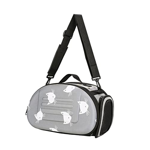 GREENADSCAPE Haustiertasche Tragen Rucksackträger Für Katzen Transportbox Für Katzen Katzentaschen Transportbox Für Haustiere Katzenstreuschaufel Mit Beutel Katze Autotransporter Grey Eva GREENADSCAPE Haustiertasche Tragen Rucksackträger Für Katzen Transportbox Für Katzen Katzentaschen Transportbox Für Haustiere Katzenstreuschaufel Mit Beutel Katze Autotransporter Grey Eva von GREENADSCAPE