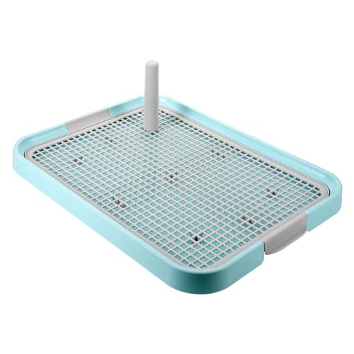 GREENADSCAPE Verdicktes Mesh-Hundetoilette Anti-Rutsch-Haustiertoilette Kunststoff-Hundetöpfchen-Tablettgitter GREENADSCAPE Verdicktes Mesh-Hundetoilette Anti-Rutsch-Haustiertoilette Kunststoff-Hundetöpfchen-Tablettgitter von GREENADSCAPE