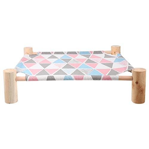 GREENADSCAPE Hölzerne Beinkatze Bett Atmungsaktiv Hundebett Erhöhte Hundebett Indoor Katze Hängematte Für Zuhause GREENADSCAPE Hölzerne Beinkatze Bett Atmungsaktiv Hundebett Erhöhte Hundebett Indoor Katze Hängematte Für Zuhause von GREENADSCAPE