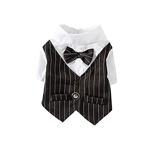 GREENADSCAPE Hundeanzug Kleid Party-Hundekleidung Kleid für Haustier Gentleman-Anzug Muster langlebiges Material Bequeme Passform Hochzeit Geburtstag Foto leicht zu reinigen Schwarz Größe XL GREENADSCAPE Hundeanzug Kleid Party-Hundekleidung Kleid für Haustier Gentleman-Anzug Muster langlebiges Material Bequeme Passform Hochzeit Geburtstag Foto leicht zu reinigen Schwarz Größe XL von GREENADSCAPE