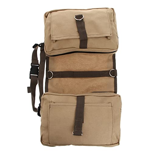 GREENADSCAPE Satteltasche Für Hunde Khaki Canvas-Tasche Seitliche Fächer Mit Reißverschluss Hundefutter Erste-Hilfe-Kasten Spielzeug Kotbeutel Multifunktional Für Wanderungen Camping GREENADSCAPE Satteltasche Für Hunde Khaki Canvas-Tasche Seitliche Fächer Mit Reißverschluss Hundefutter Erste-Hilfe-Kasten Spielzeug Kotbeutel Multifunktional Für Wanderungen Camping von GREENADSCAPE