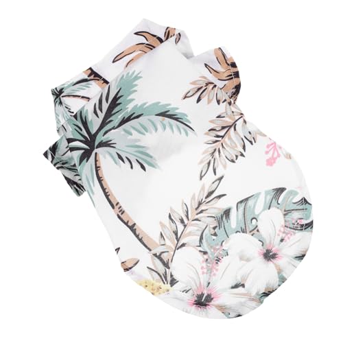 GREENADSCAPE Haustierzubehör Hunde-T-Shirt mit Hawaii-Design bequem und modisch für Hunde Größe L GREENADSCAPE Haustierzubehör Hunde-T-Shirt mit Hawaii-Design bequem und modisch für Hunde Größe L von GREENADSCAPE