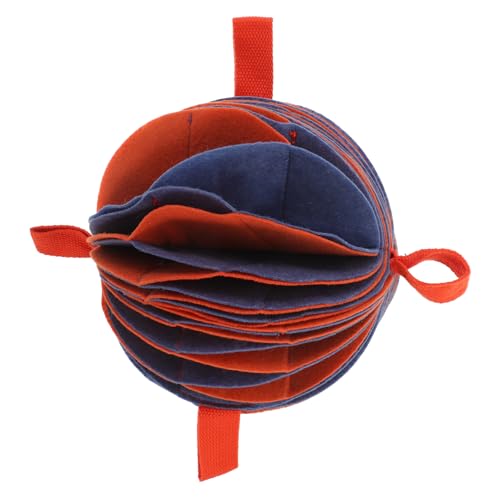 GREENADSCAPE Interaktiver Hundeball Zum Ausgeben Von Futter Und Leckerlis Schnüffeltrainingsspielzeug Für Hunde Und Welpen Für Langsames Fressen GREENADSCAPE Interaktiver Hundeball Zum Ausgeben Von Futter Und Leckerlis Schnüffeltrainingsspielzeug Für Hunde Und Welpen Für Langsames Fressen von GREENADSCAPE