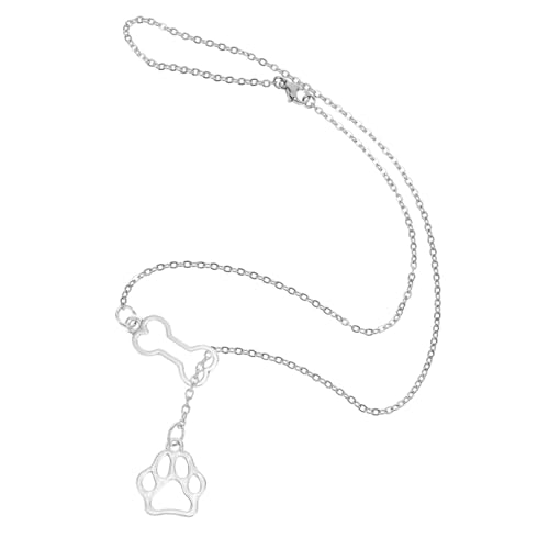 GREENADSCAPE Hundehalskette Aus Metall Cartoon-Design Für Hunde Schmuck Für Kleine Hunde Halsband Mit Pfotenthema Passend Täglichen Gebrauch GREENADSCAPE Hundehalskette Aus Metall Cartoon-Design Für Hunde Schmuck Für Kleine Hunde Halsband Mit Pfotenthema Passend Täglichen Gebrauch von GREENADSCAPE