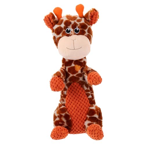 GREENADSCAPE Kauspielzeug Für Hunde Aus Plüsch Giraffenform Quietschendes Hundespielzeug Für Welpen Reinigung Der Hundezähne Interaktives Spielzeug GREENADSCAPE Kauspielzeug Für Hunde Aus Plüsch Giraffenform Quietschendes Hundespielzeug Für Welpen Reinigung Der Hundezähne Interaktives Spielzeug von GREENADSCAPE