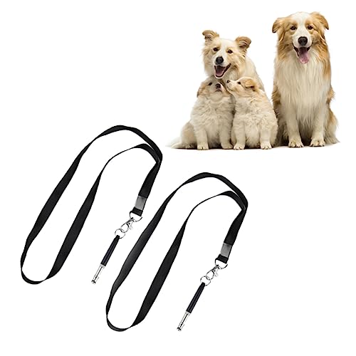 GREENADSCAPE 2 Stück Hundepfeife Trainingsclicker zum Stoppen des Bellens Verhaltenshilfe für Haustiere Umhängeband leicht tragbar für bis große Hunde GREENADSCAPE 2 Stück Hundepfeife Trainingsclicker zum Stoppen des Bellens Verhaltenshilfe für Haustiere Umhängeband leicht tragbar für bis große Hunde von GREENADSCAPE