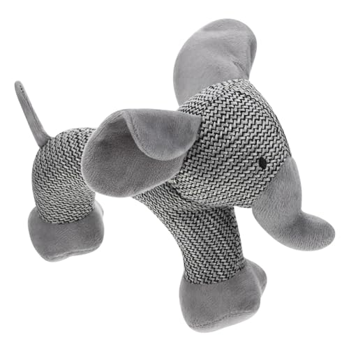 GREENADSCAPE Haustier Hundespielzeug Plüsch Molar Kauspielzeug Mit Geräuschen Für Welpen Interaktives Gesundheitsförderndes Spielzeug Zur Zahnpflege Und Beschäftigung Für Drinnen Elefant GREENADSCAPE Haustier Hundespielzeug Plüsch Molar Kauspielzeug Mit Geräuschen Für Welpen Interaktives Gesundheitsförderndes Spielzeug Zur Zahnpflege Und Beschäftigung Für Drinnen Elefant von GREENADSCAPE